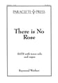 There Is No Rose SSATBB choral sheet music cover